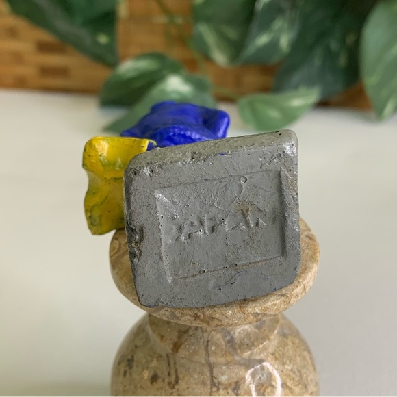 Antique Composition Figure J Hill Dining Car Attendant Toy Trico Figurine Japan - Picture 11 of 14